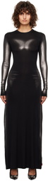 Diesel Black & Silver D-Anessa Maxi Dress