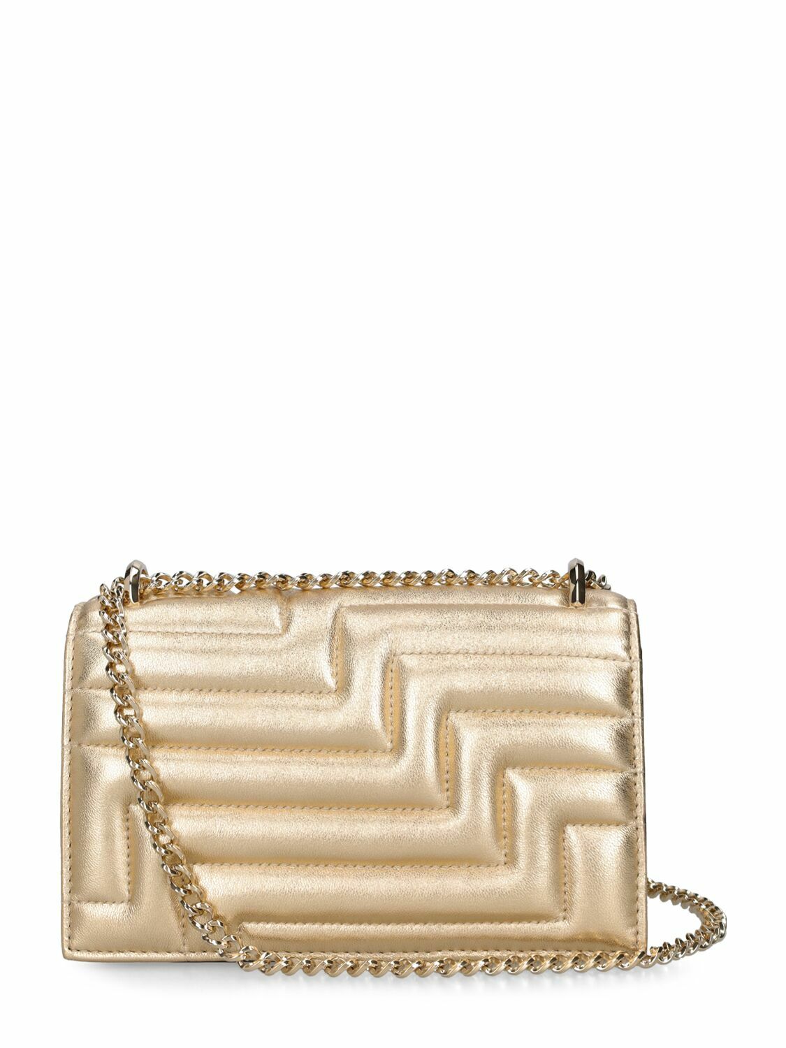 JIMMY CHOO - Bohemia Quilted Metallic Shoulder Bag