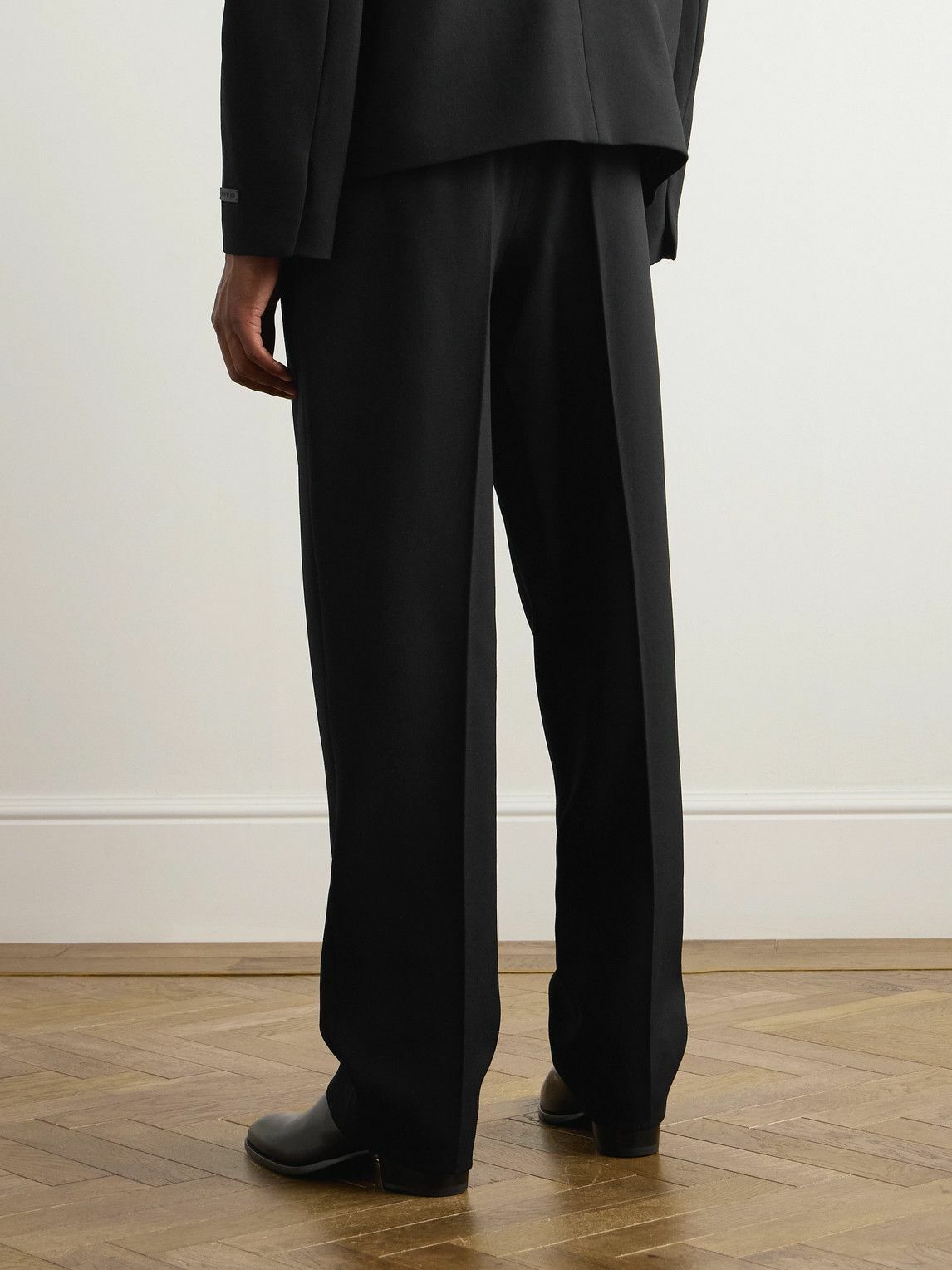Fear of God - 8th Straight-Leg Pleated Wool-Gabardine Trousers