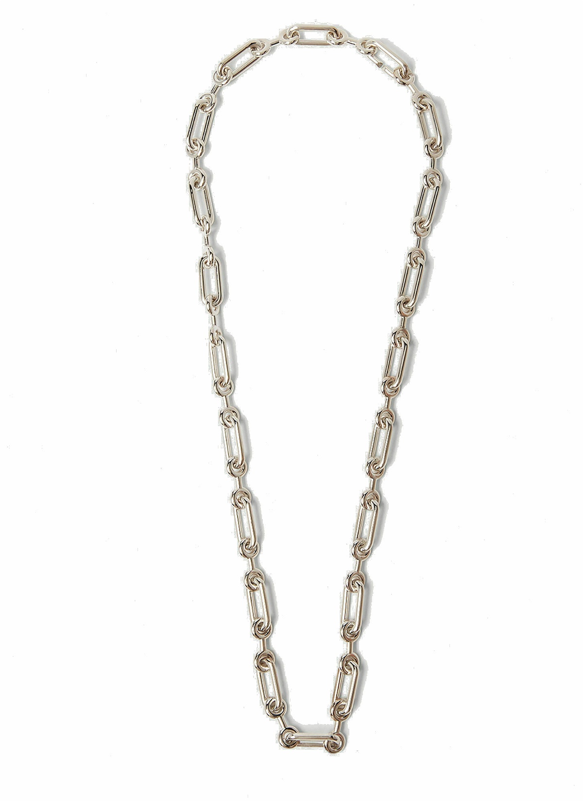 Photo: Binary Chain Necklace in Silver