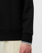 Fred Perry Half Zip Sweatshirt Black - Mens - Half Zips
