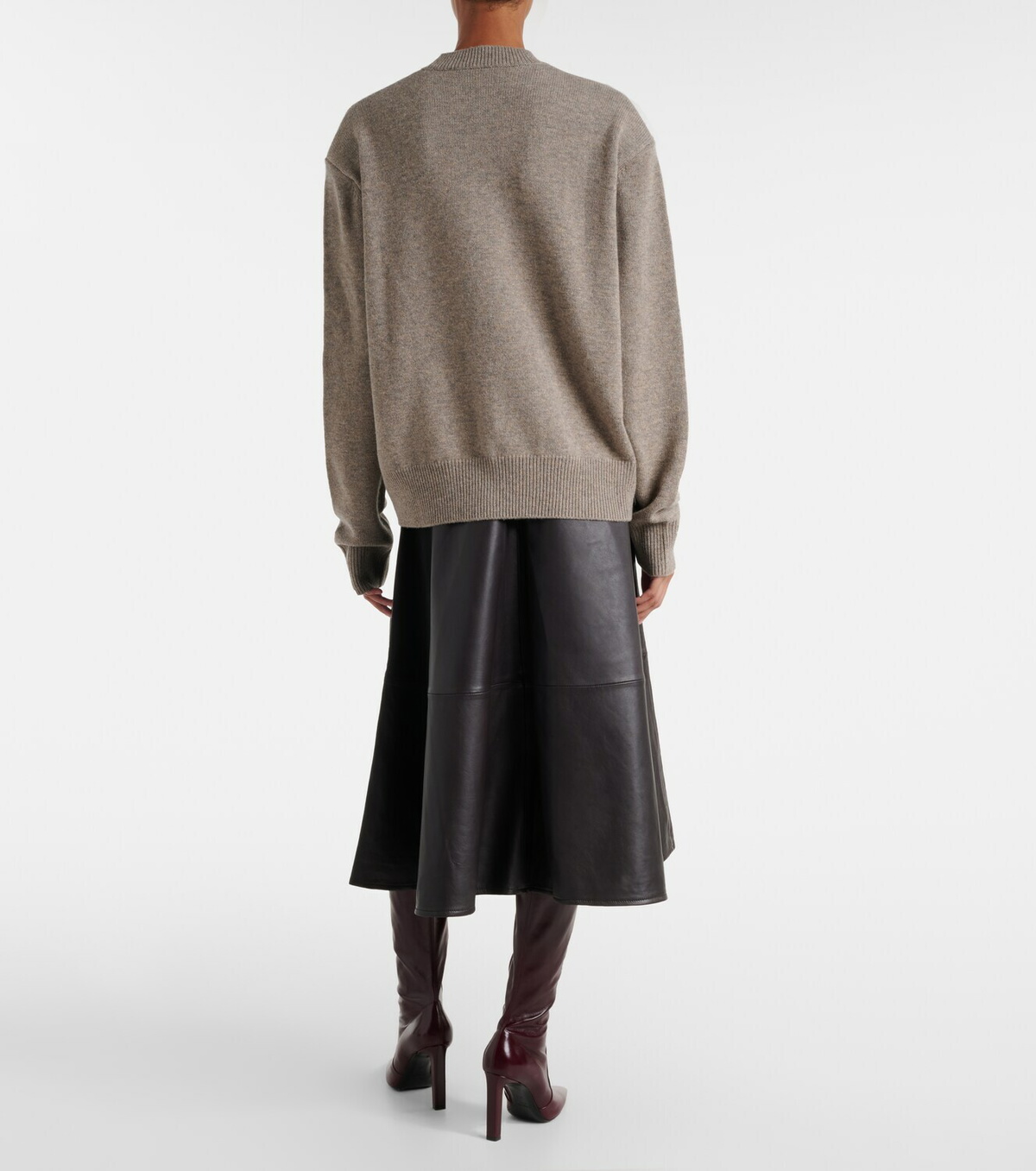 The Frankie Shop Rafaela wool and cashmere sweater