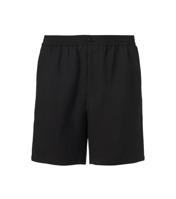 Photo: Ami Paris Ami De Cœur gabardine shorts