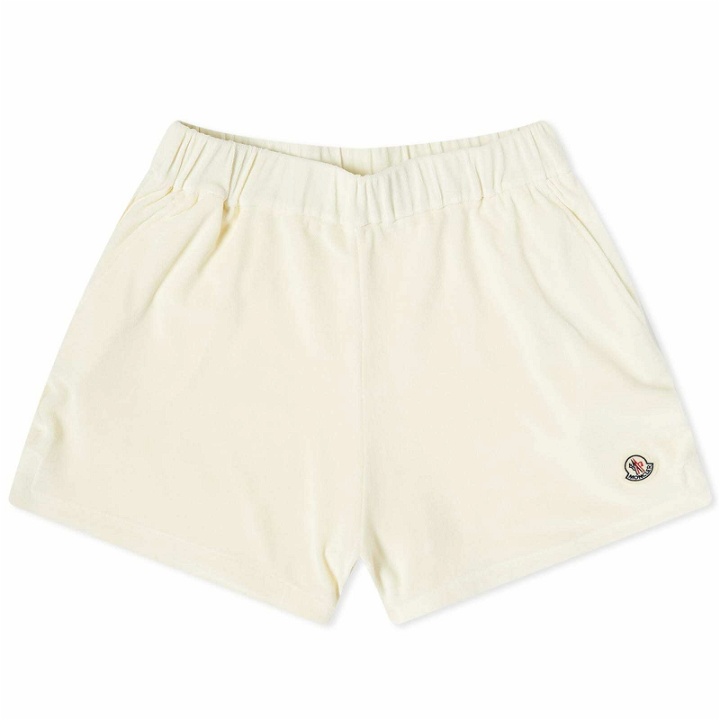 Photo: Moncler Women's Towelling Shorts in White