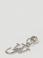 Asymmetric Anchor Earrings in Silver