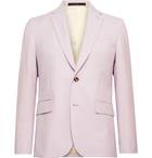 PAUL SMITH - Slim-Fit Wool and Mohair-Blend Suit Jacket - Purple