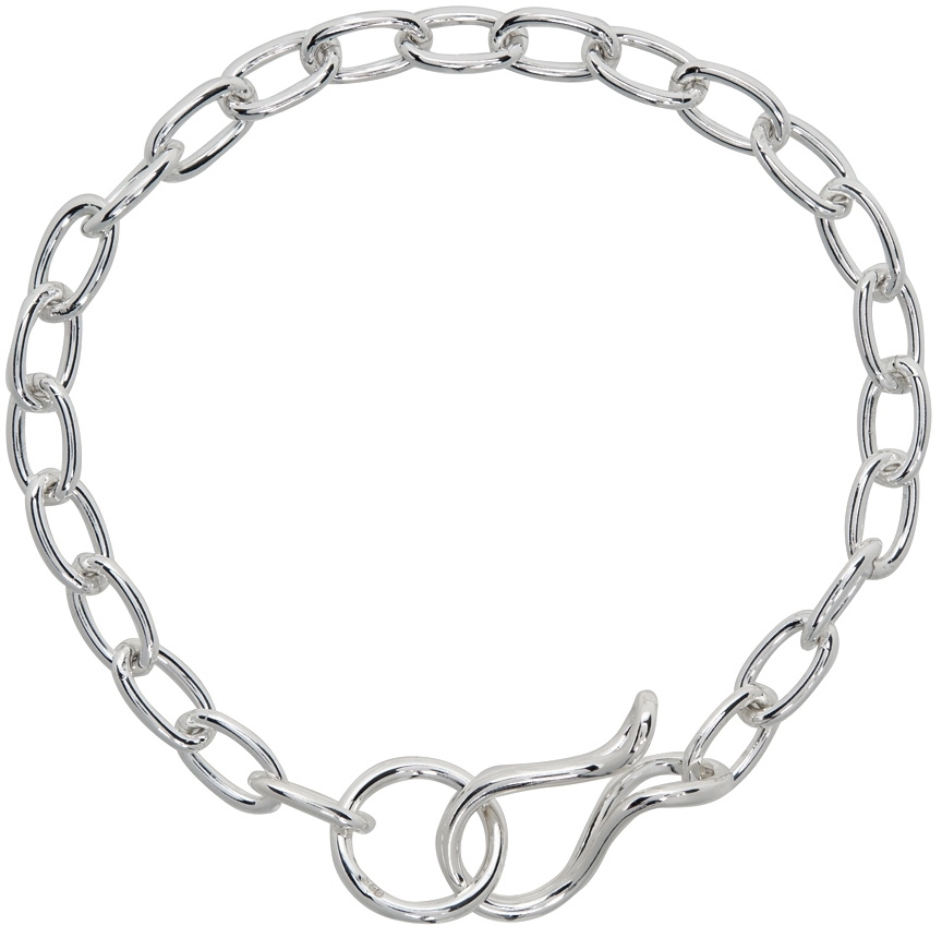 Saskia Diez Silver Boyfriend Bracelet