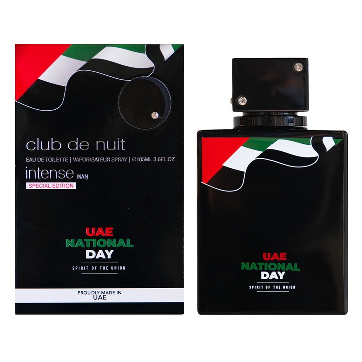 Photo: Armaf Mens Club De Nuit Intense Man Uae National Day EDT Spray 3.5 oz Fragrances 6295199804131