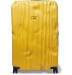 Crash Baggage - Stripe Large Polycarbonate Suitcase - Yellow