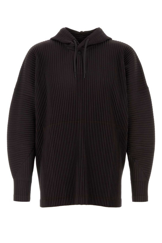 Photo: Homme Plissé Issey Miyake Aubergine Polyester Sweatshirt