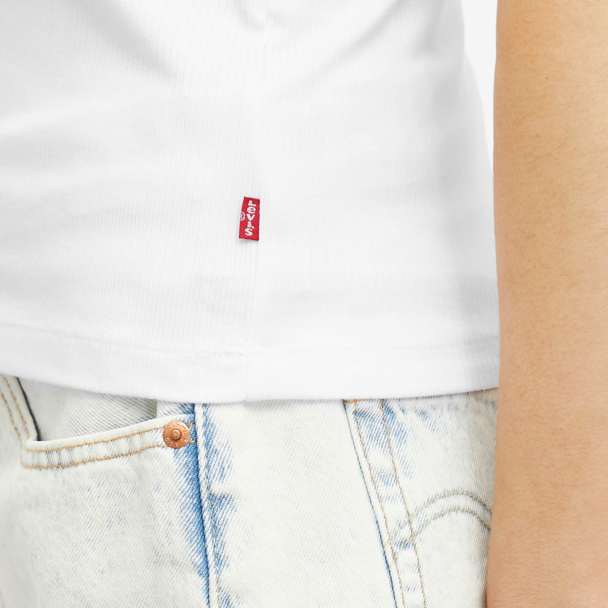 Levi’s Collections Women's Levis Vintage Clothing Dreamy Tank Vest in White +
