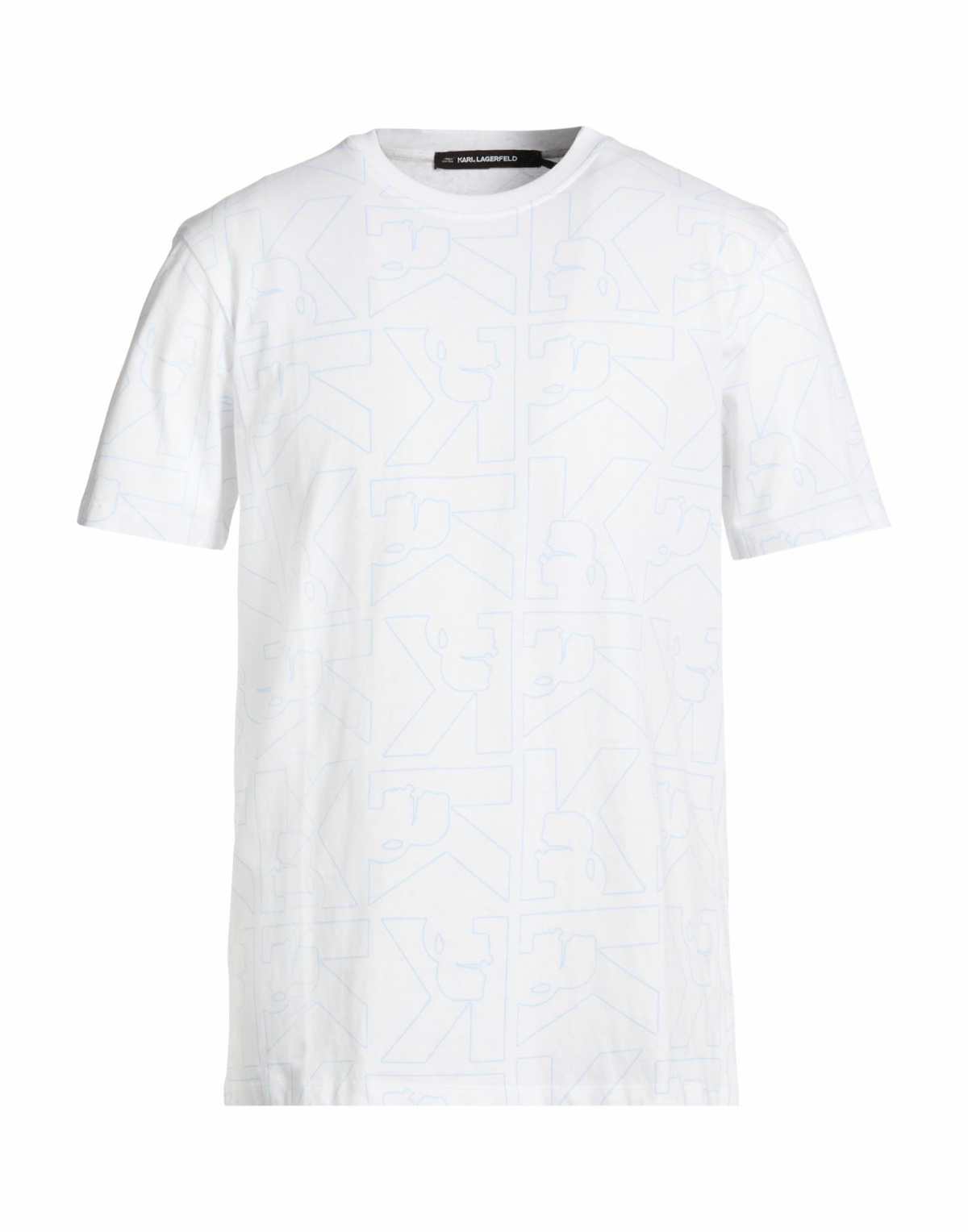 Karl Lagerfeld Mens T-shirt in White