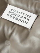 Maison Margiela - Glam Slam Logo-Appliquéd Padded Quilted Leather Messenger Bag