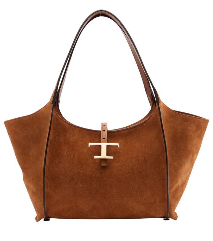 Photo: Tod's T Timeless Small suede tote bag