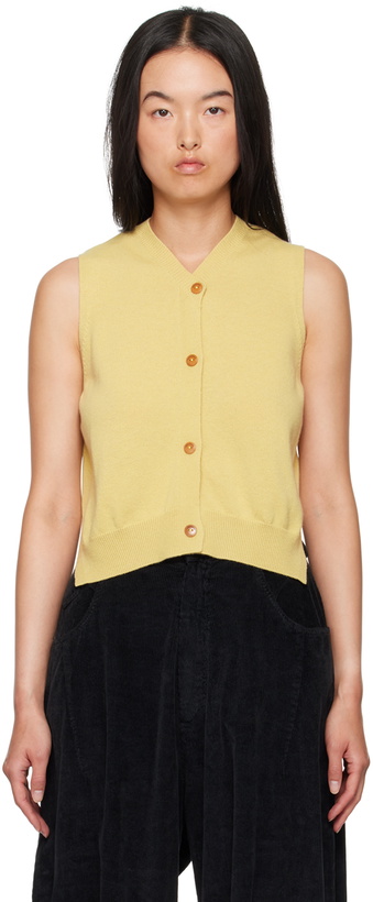 Photo: Cordera Yellow Merino Wool Vest