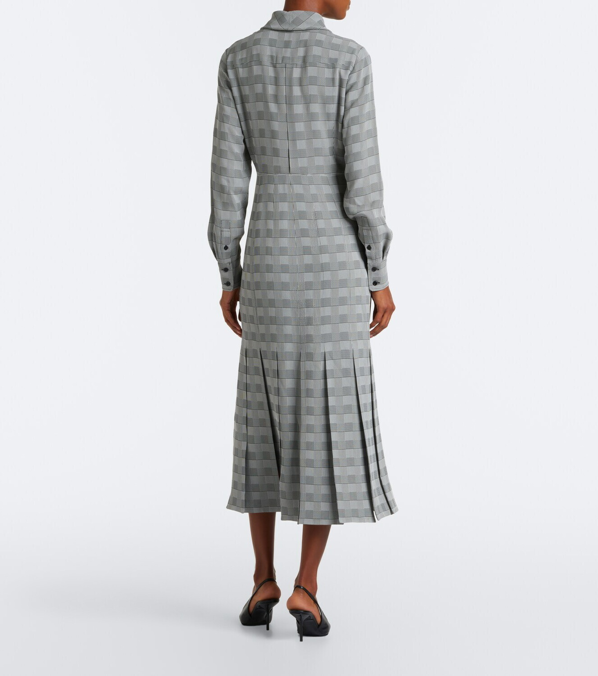Emilia Wickstead Caliste checked shirtdress