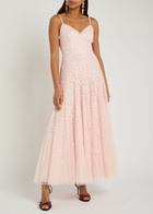 Needle & Thread Scatter Blossom Floral-embroidered Tulle Gown Light Pink