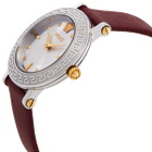 Versace Greca Sphere Quartz Silver Dial Ladies Watch VE9C00124