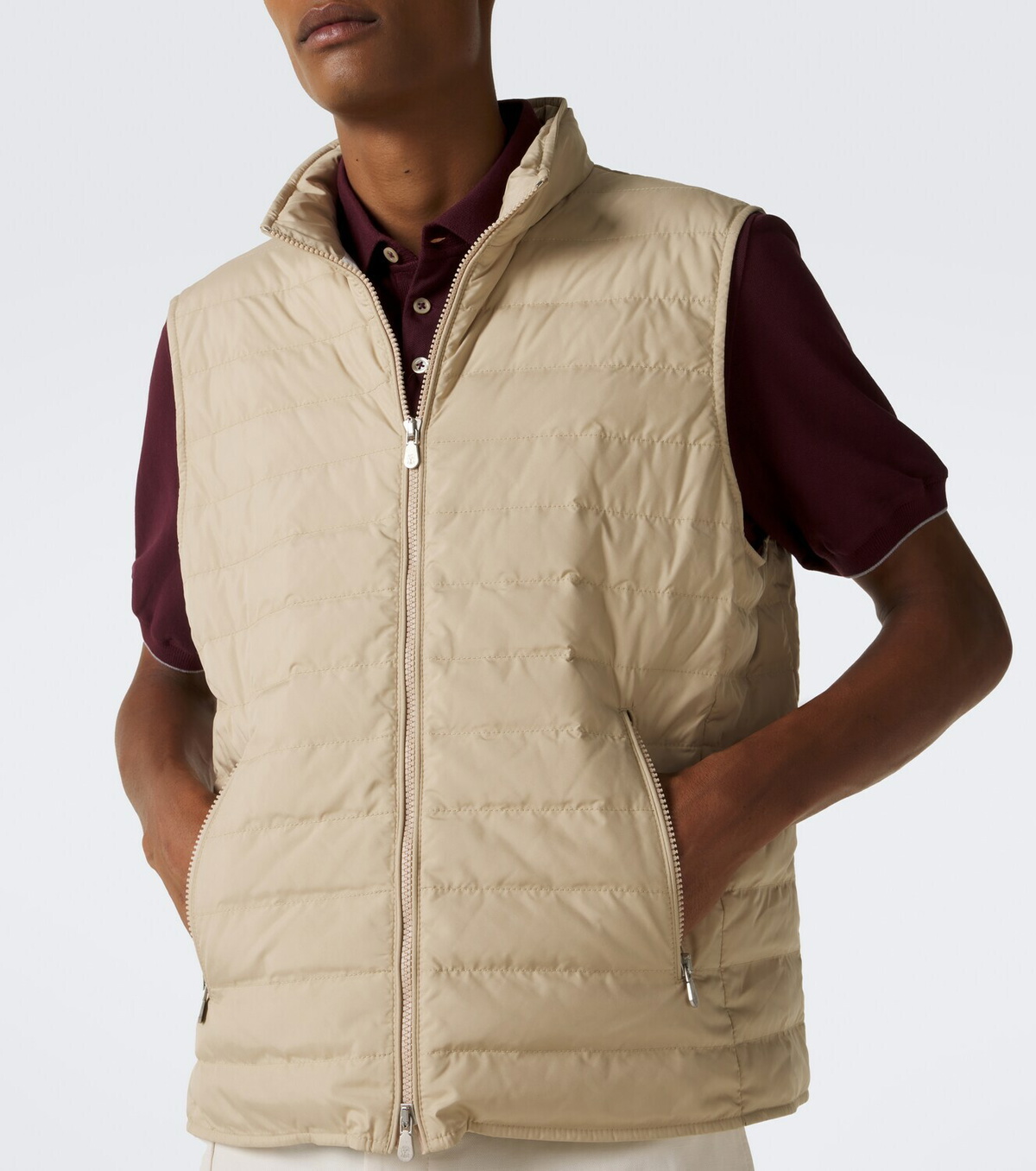 Brunello Cucinelli Technical down vest