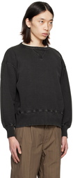 Taiga Takahashi Black Lot. 603 Sweatshirt
