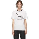 Golden Goose White Adamo Golden Goose Star Challenge T-Shirt