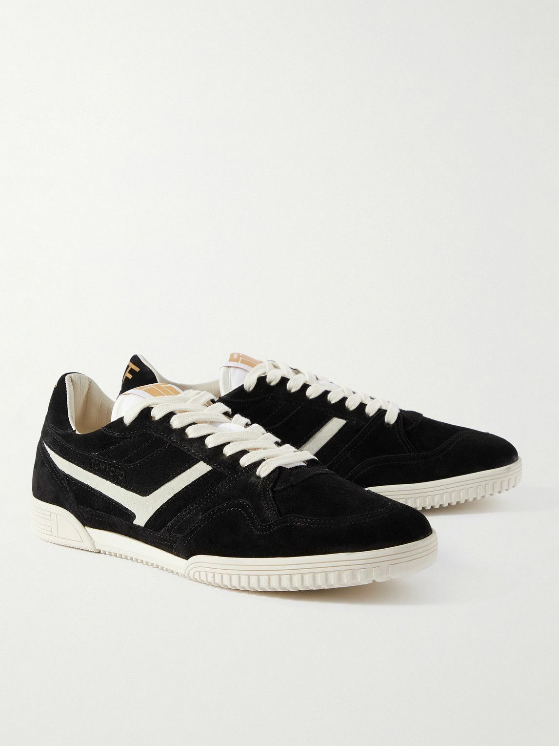 TOM FORD - Jackson Suede Sneakers - Black TOM FORD