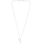 AMBUSH® - Pill Sterling Silver Necklace - Silver