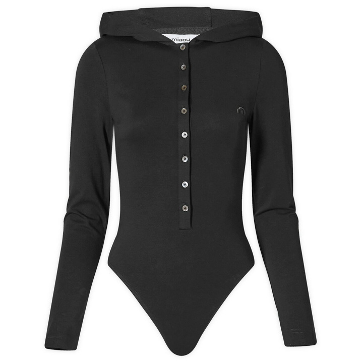 Photo: Miaou Women's Nadia Bodysuit in Jet Black