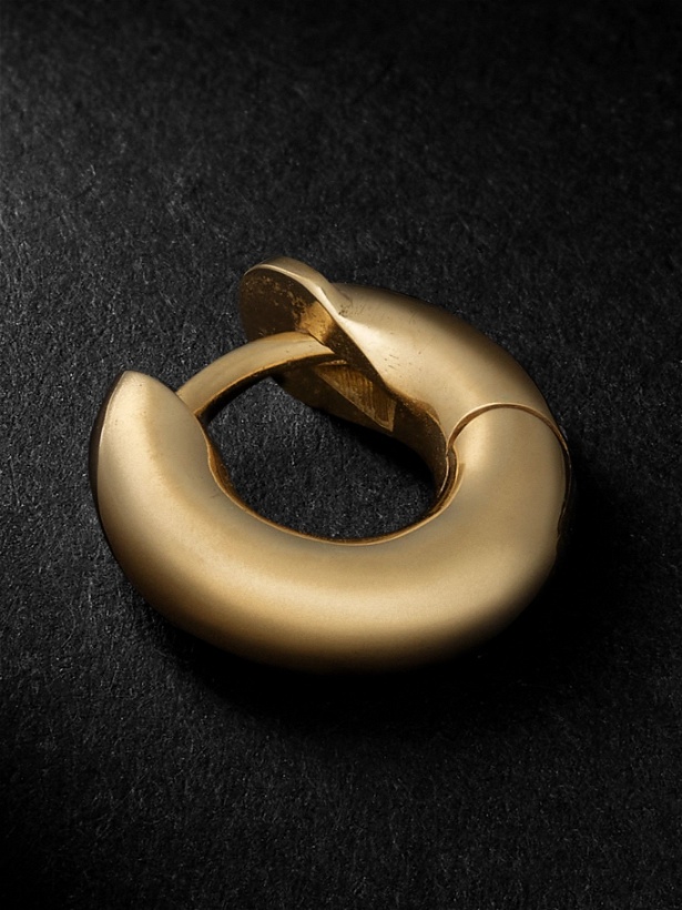 Photo: Spinelli Kilcollin - Mini Macrohoop Gold Single Hoop Earring