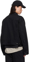 Entire Studios Black Gem Denim Jacket