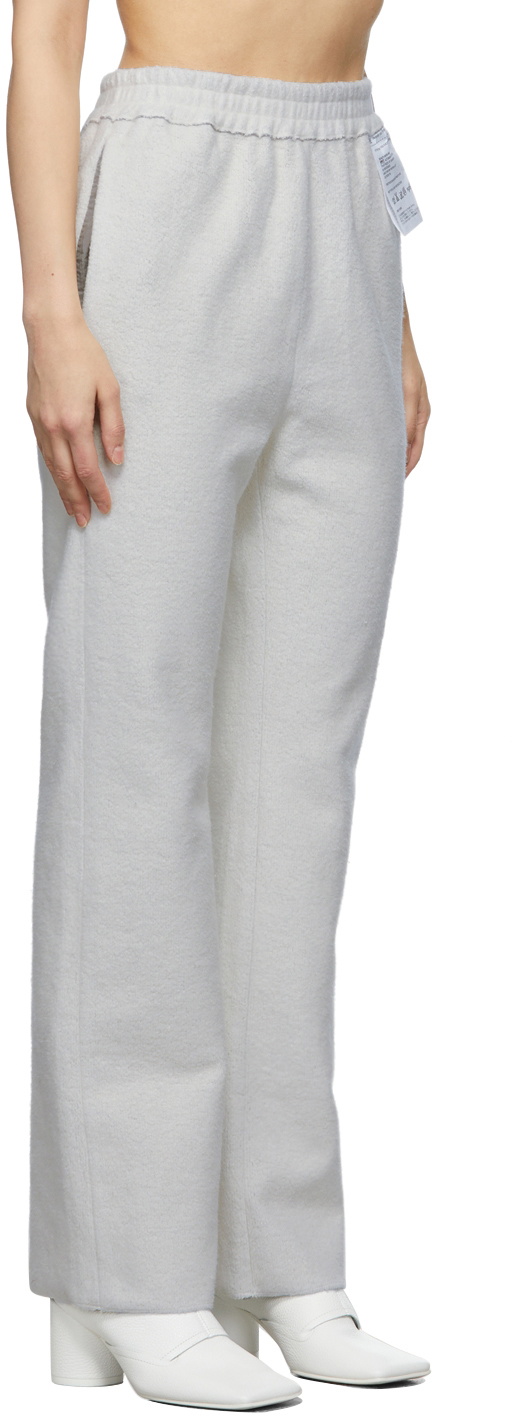 MM6 Maison Margiela Gray Side Slit Lounge Pants