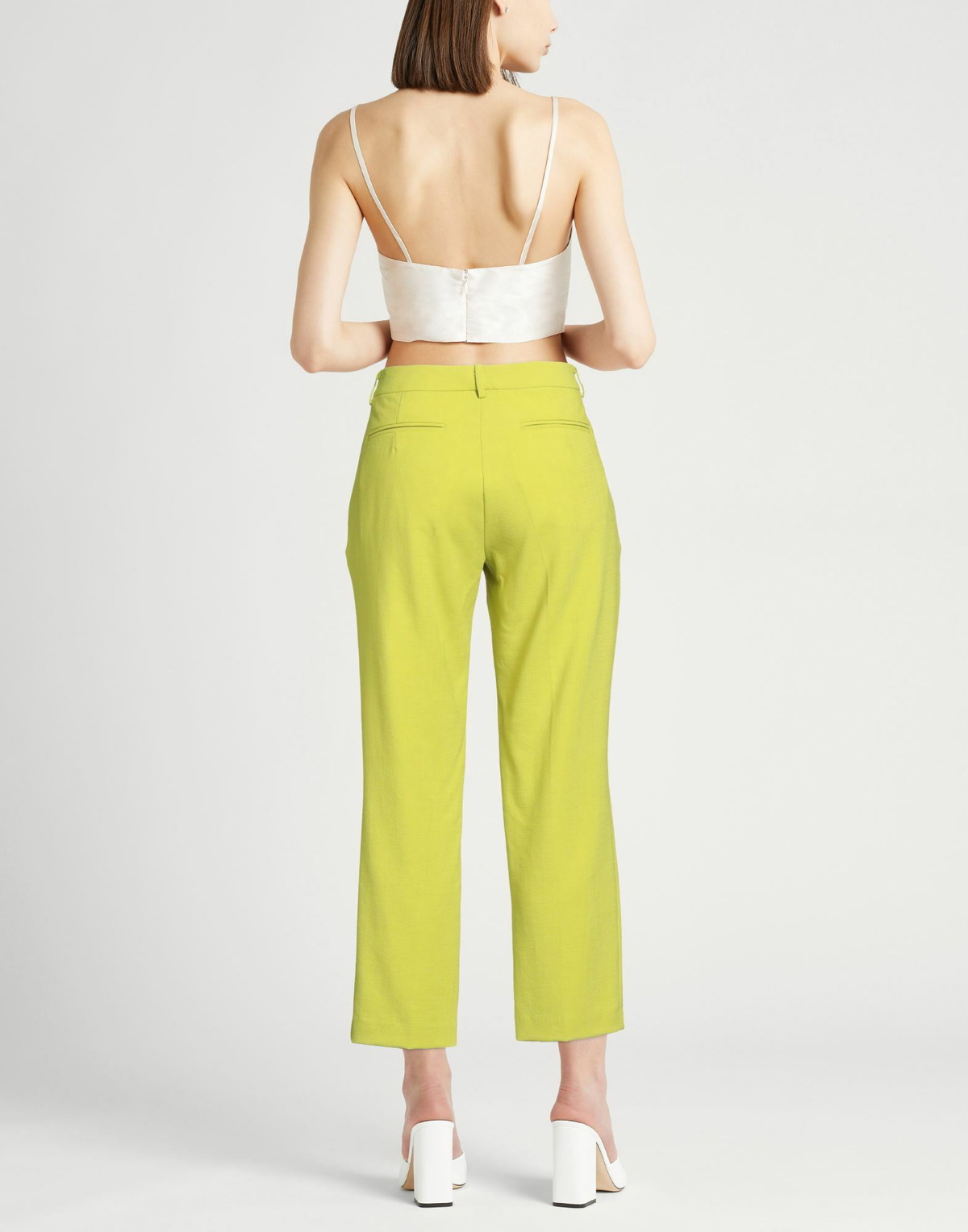 Jucca Womens Pants Lime in Green