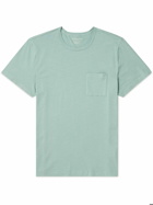 Outerknown - Saltwater Slub Organic Cotton-Jersey T-Shirt - Blue