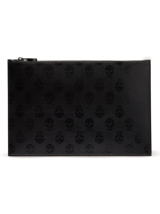 Photo: Alexander McQueen - Printed Leather Pouch