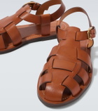 Ralph Lauren Purple Label Leather fisherman sandals