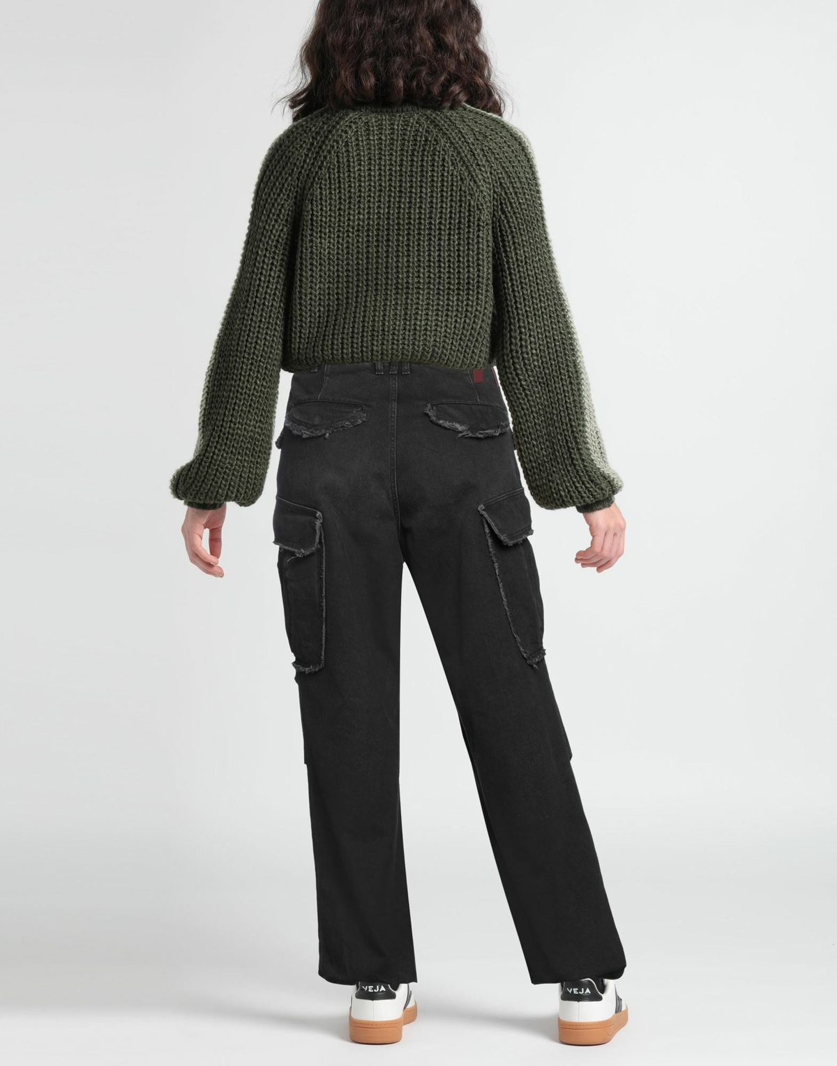 Darkpark Womens Jeans in Black