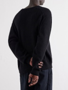 A.PRESSE - Cashmere Sweater - Black