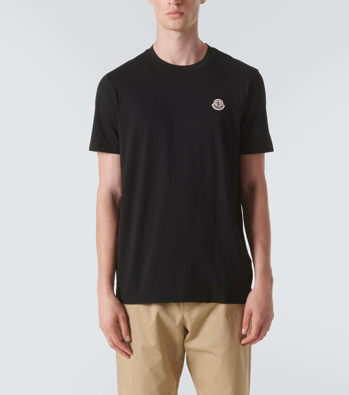 【Moncler】コットン ロゴ Tシャツ 3枚セット Moncler Set of 3 logo cotton jersey T-shirts Moncler