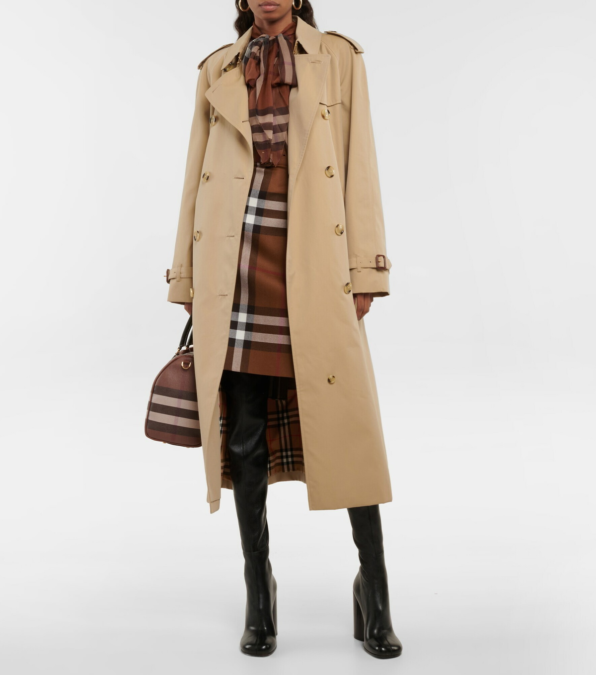 Burberry - Waterloo cotton trench coat