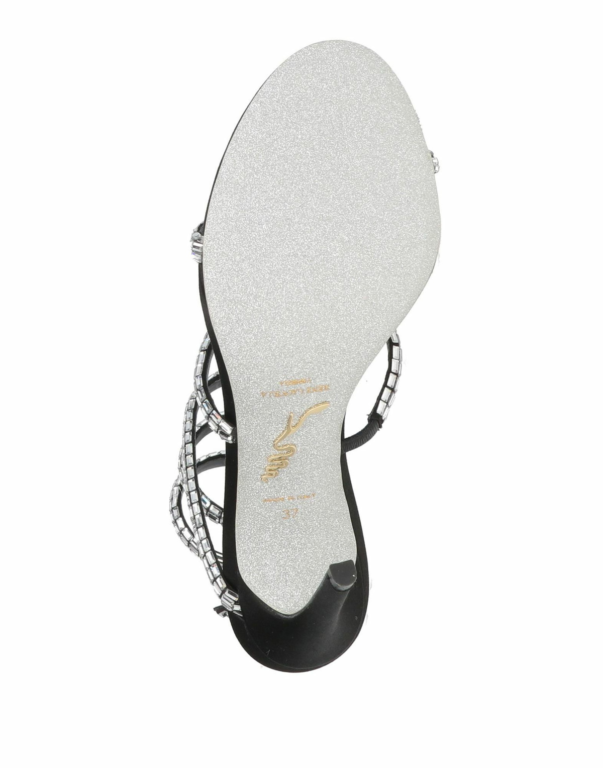 Rene' Caovilla Womens Sandals in Black