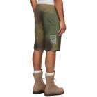 AAPE by A Bathing Ape Khaki Main Sweat Shorts