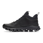 On Black Waterproof Cloud Hi Sneakers