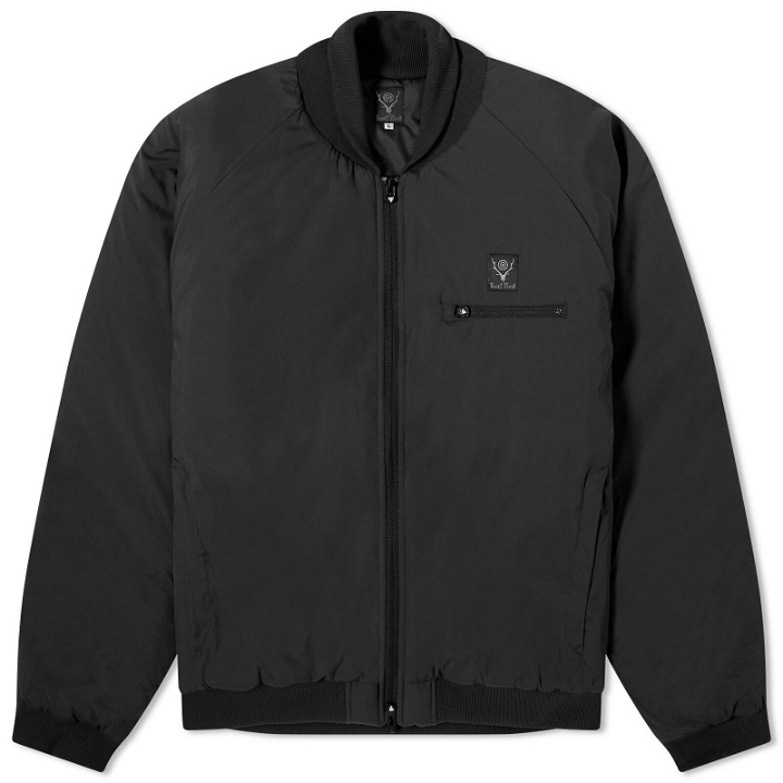 Photo: South2 West8 Men's Insulator R.C. Poly Peach Jacket in Black