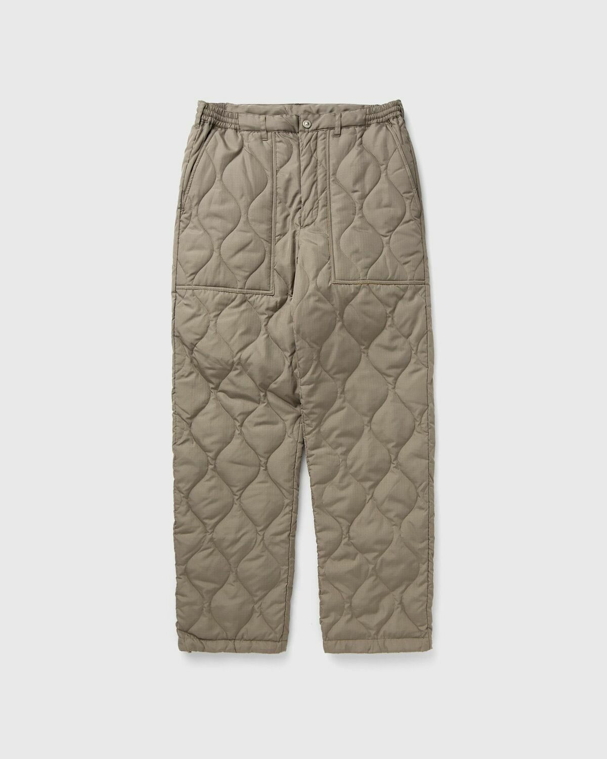 Taion Military Down Pants Brown Casual Pants