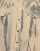 Msgm Mens Shirt in Beige