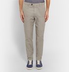 Brunello Cucinelli - Slim-Fit Cotton Trousers - Men - Tan