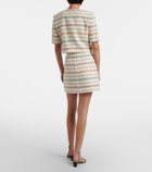Veronica Beard Ohemia cotton and wool-blend miniskirt