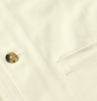 De Bonne Facture - Linen and Cotton-Blend Drill Jacket - Neutrals