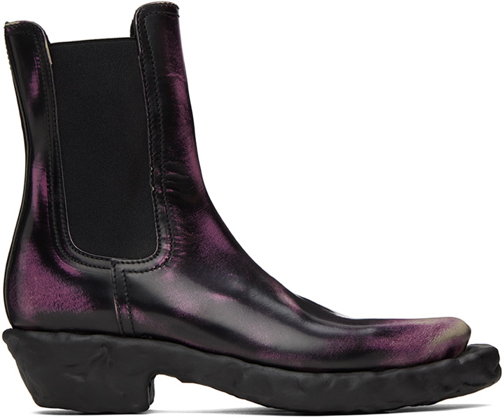Photo: CAMPERLAB Black & Purple Venga Boots