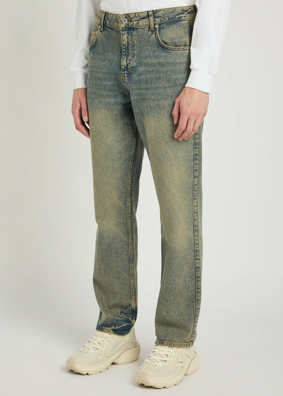 Represent R2 Straight-leg Jeans Blue